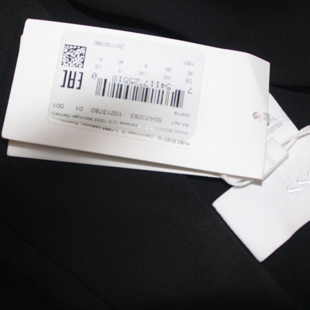 HUGO BOSS Jesma Open Front Short Jacket Black